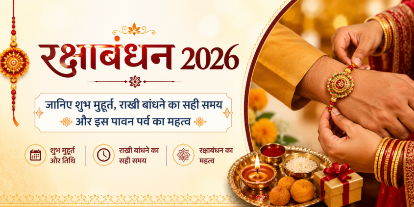 रक्षाबंधन 2026: जानिए शुभ मुहूर्त, राखी बांधने का सही समय और इस पावन पर्व का महत्व
